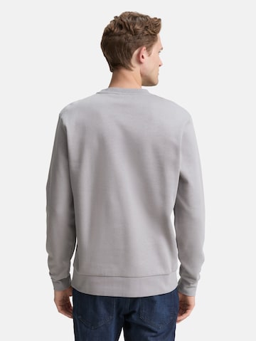 TOM TAILOR Sweatshirt in Grey