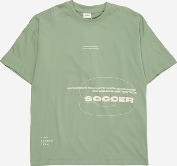 Tricou de la s.Oliver pe verde: față