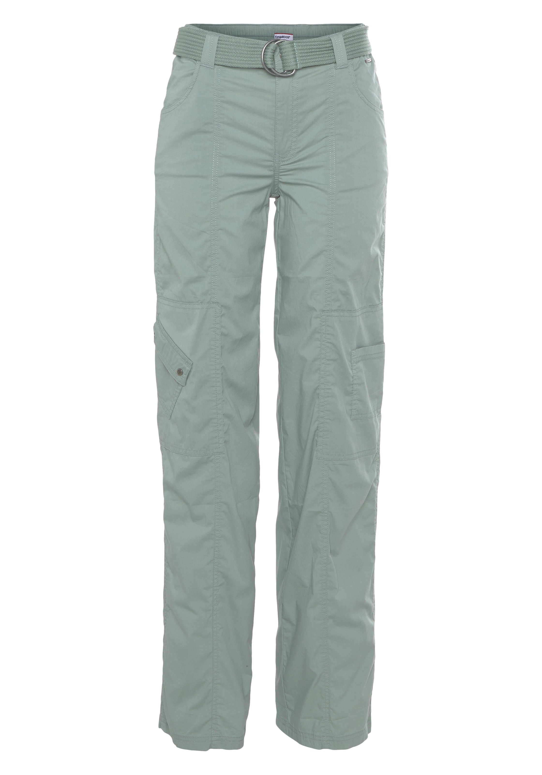 KangaROOS Cargohose in Grün: Vorderseite