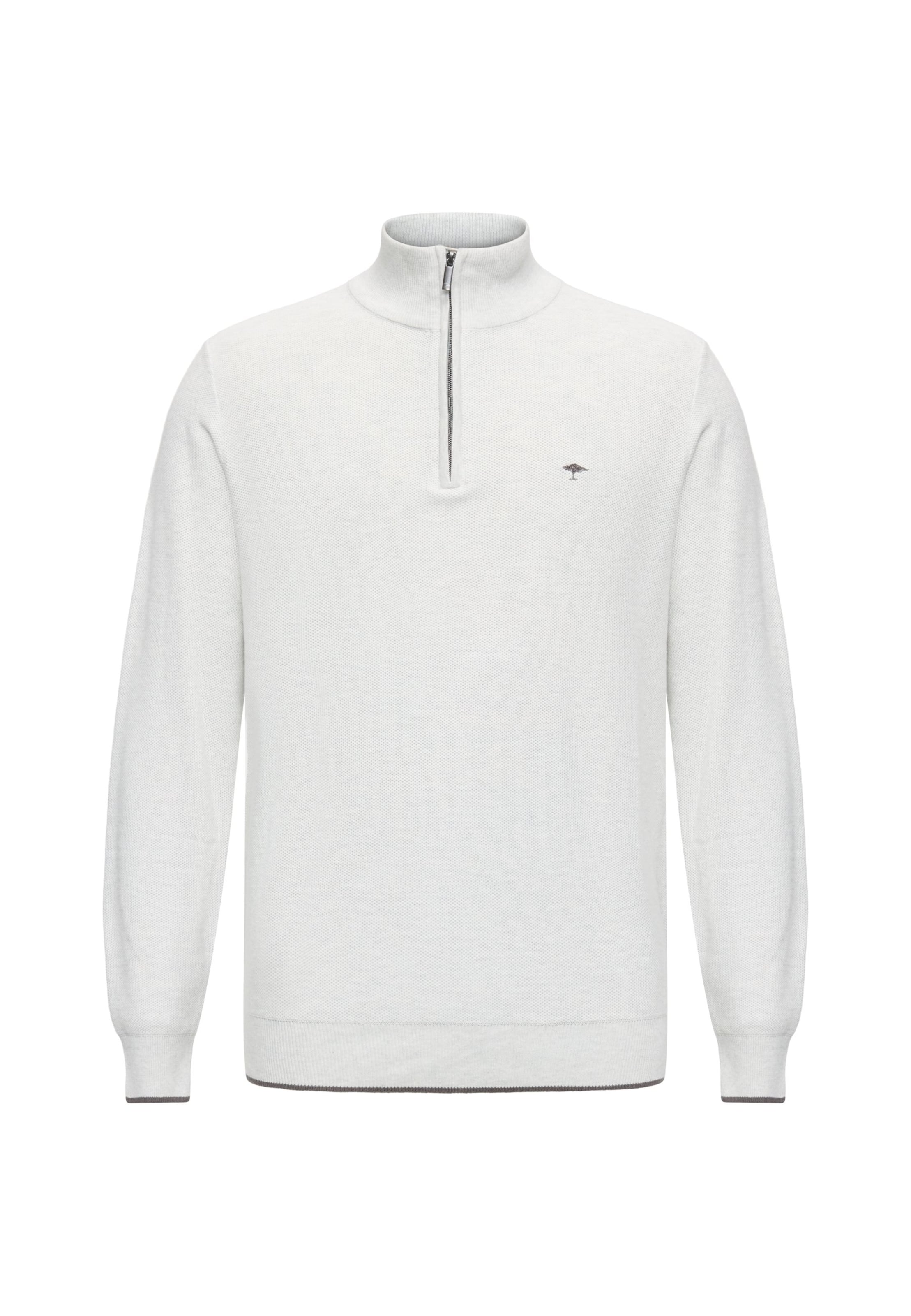 FYNCH-HATTON Sweater in White: front