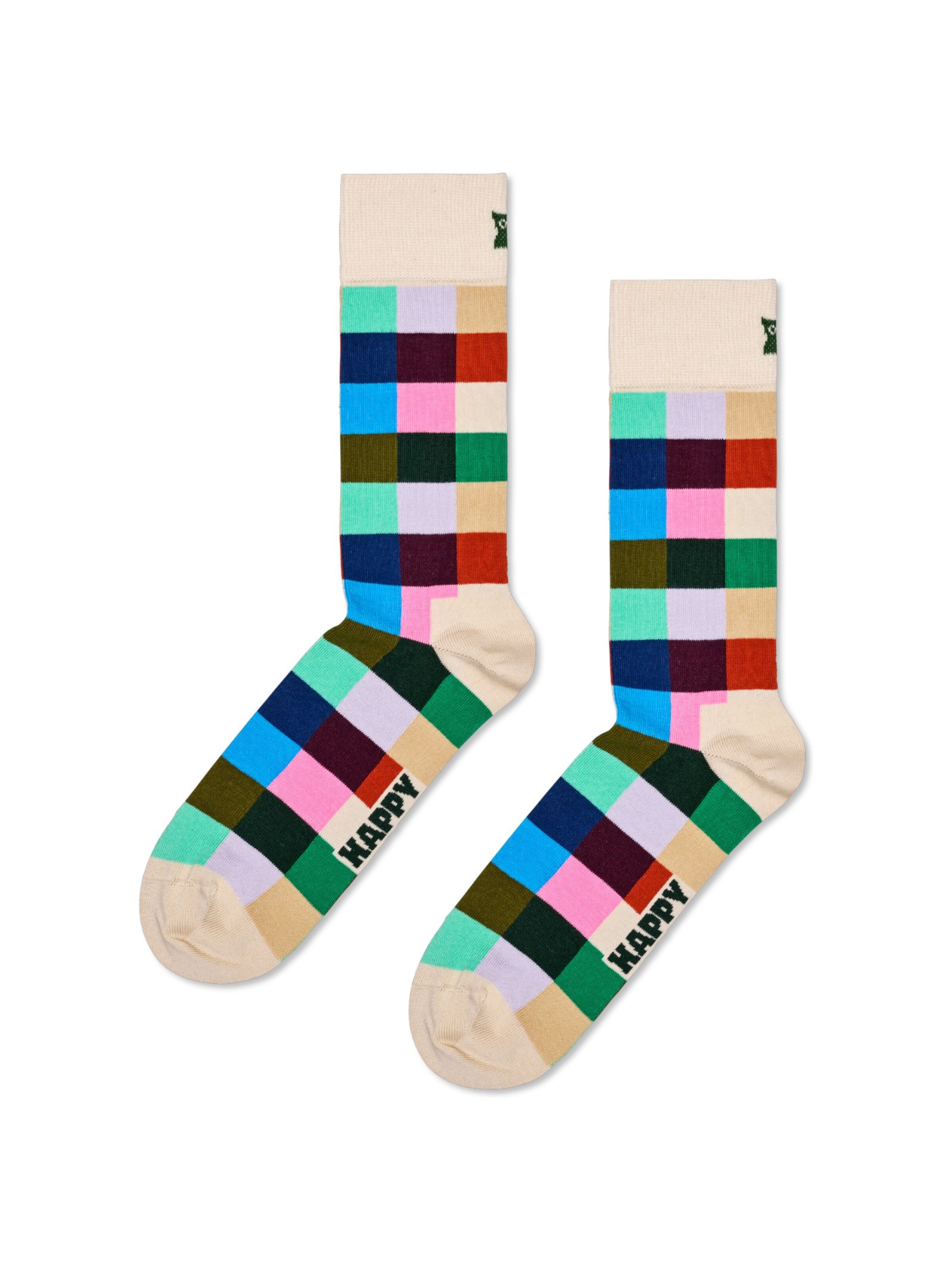Happy Socks Socks '4-Pack Record Socks Gift Set' in White