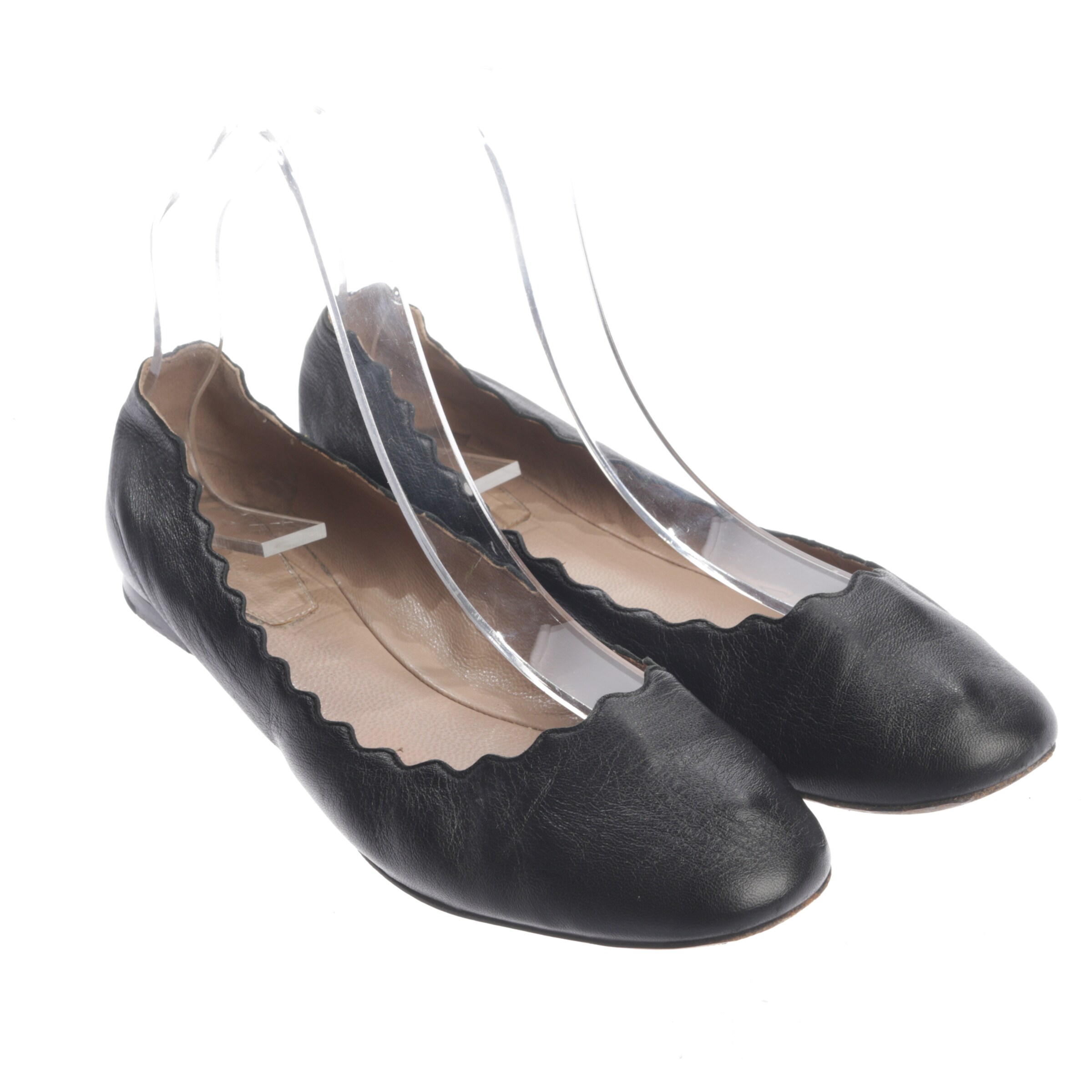 Chloé Halbschuhe 37,5 in Schwarz: Vorderseite