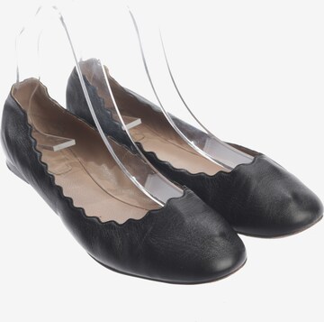 Chloé Halbschuhe 37,5 in Schwarz: Vorderseite