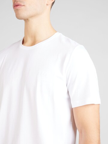 T-Shirt 'Mix&Match' BOSS en blanc