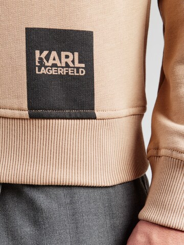 Karl Lagerfeld Свитшот в Бежевый