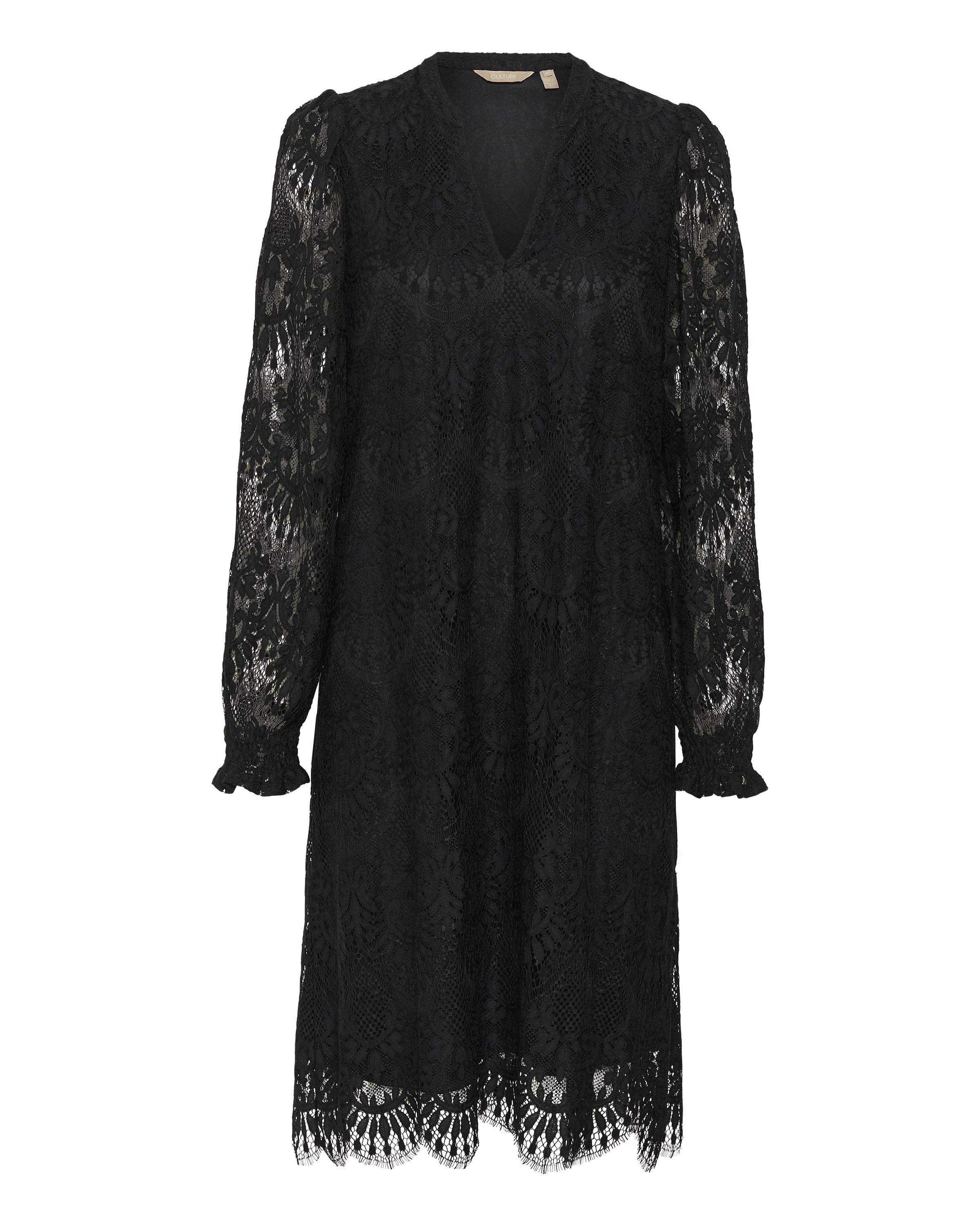 Robe 'Bellis Okram Giselle' CULTURE en noir : devant