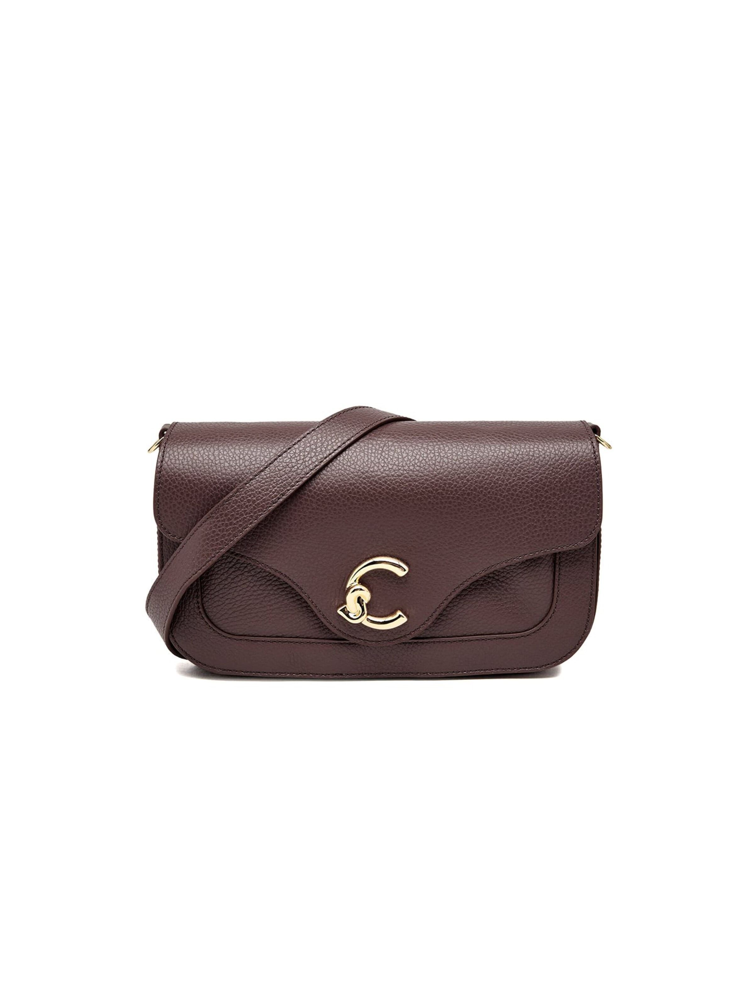 Coccinelle - Bolso de hombro 'C-Me 26x15x7 cm' en marrón: frente
