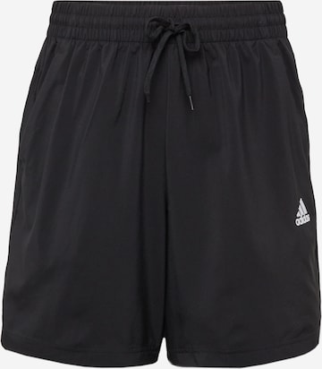 ADIDAS SPORTSWEAR Workout Pants 'Essentials Chelsea' in Black: front