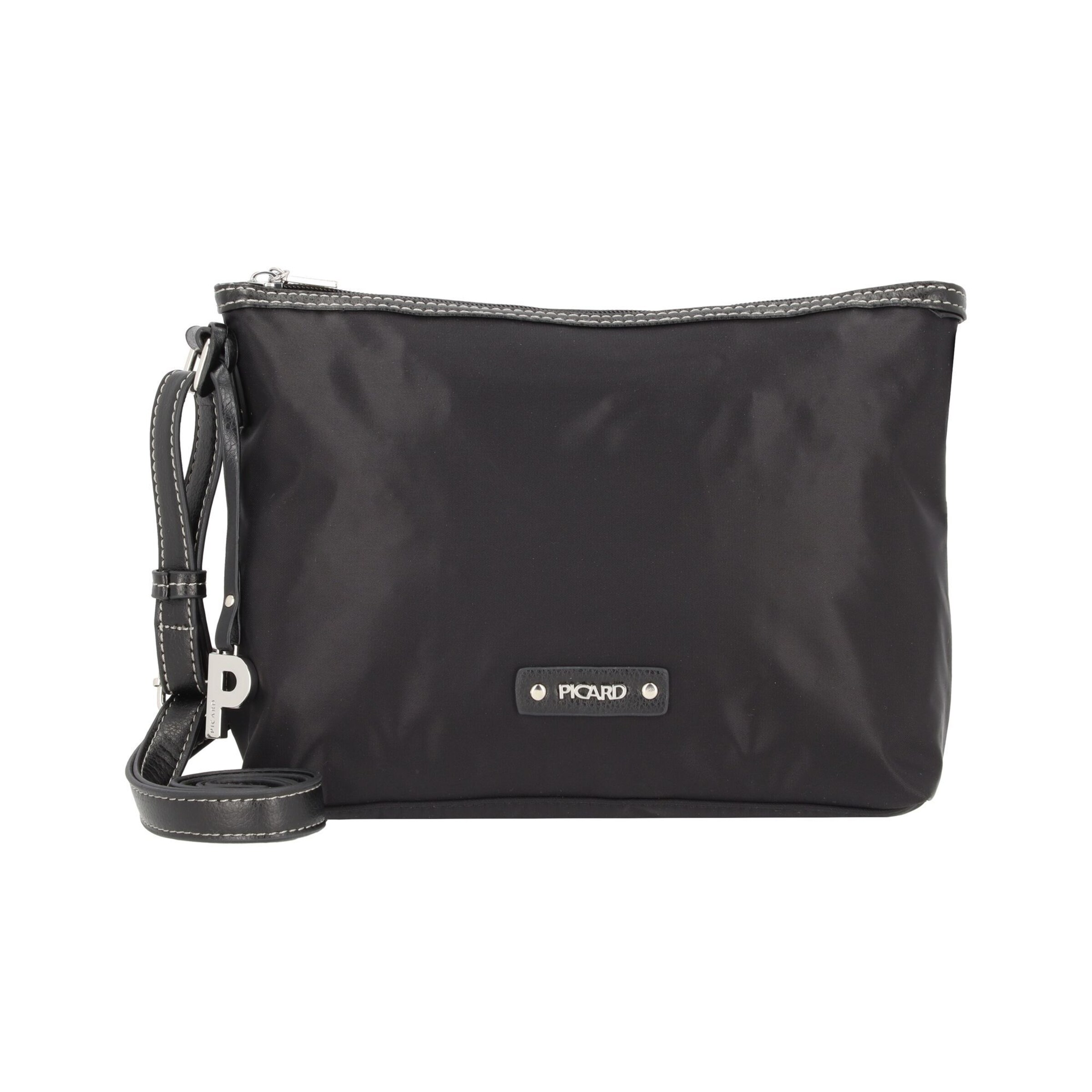 Sac à bandoulière Picard en noir : devant
