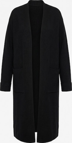 Ulla Popken Strickjacke in Schwarz: Vorderseite