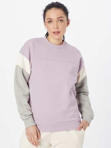 JACK WOLFSKIN Athletic Sweatshirt in Purple: front