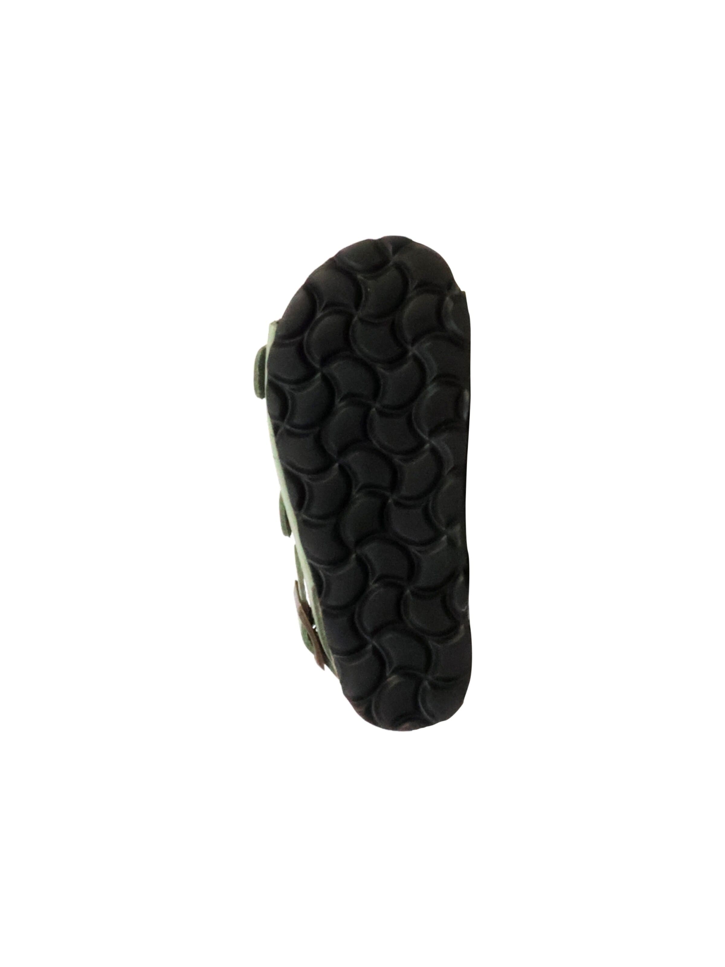 The Divine Factory Huisschoenen 'Kinder-Lederpantolette Noga Mistraly BS Edge' in Groen