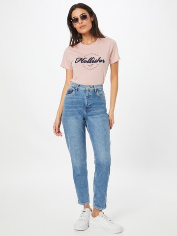 Tricou de la HOLLISTER pe roz