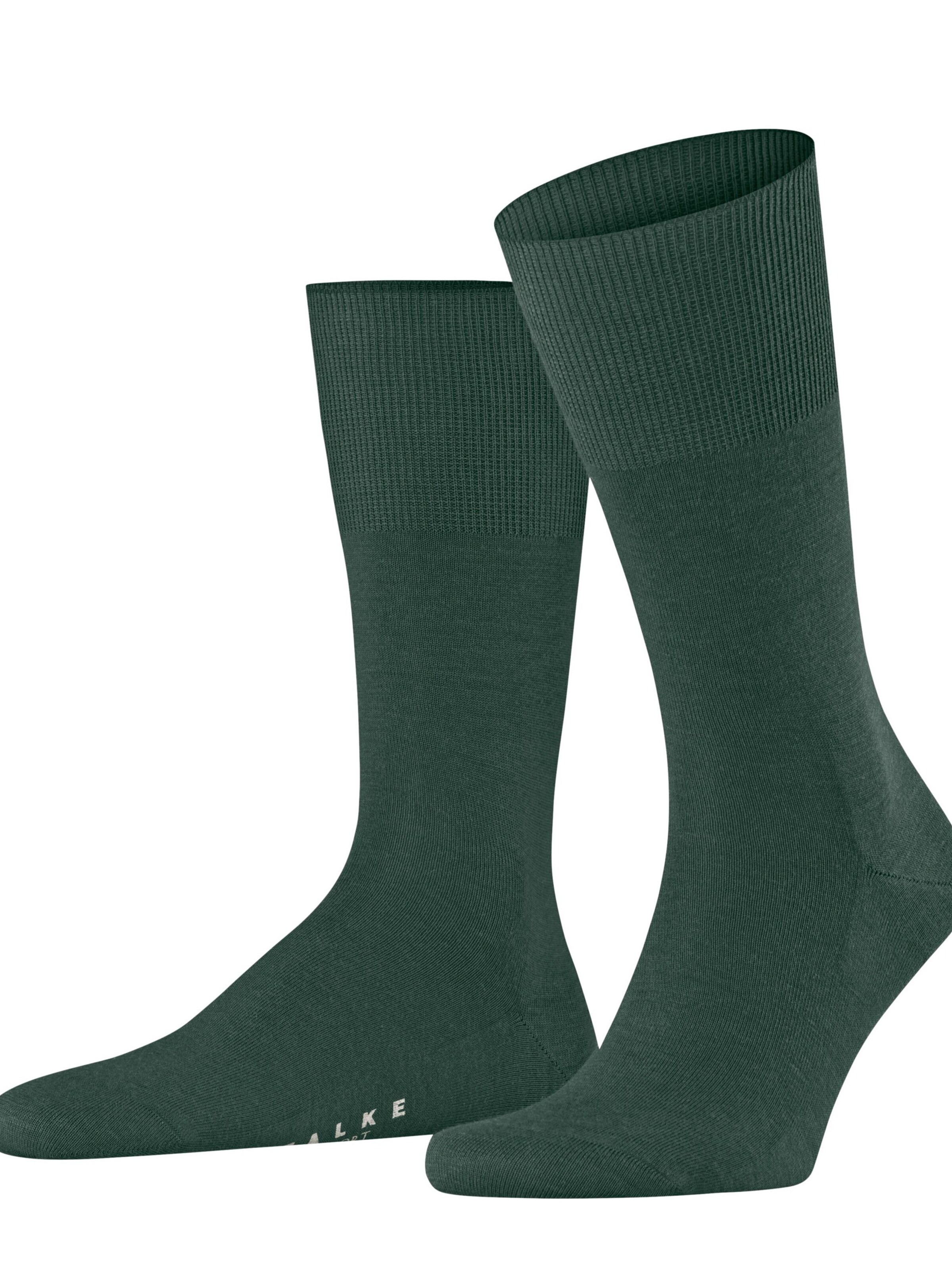 FALKE Socks 'Airport' in Green: front