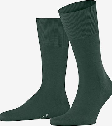 FALKE Socks 'Airport' in Green: front