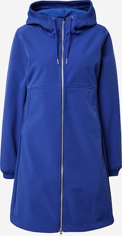 Danefae Between-Seasons Coat in Blue: front