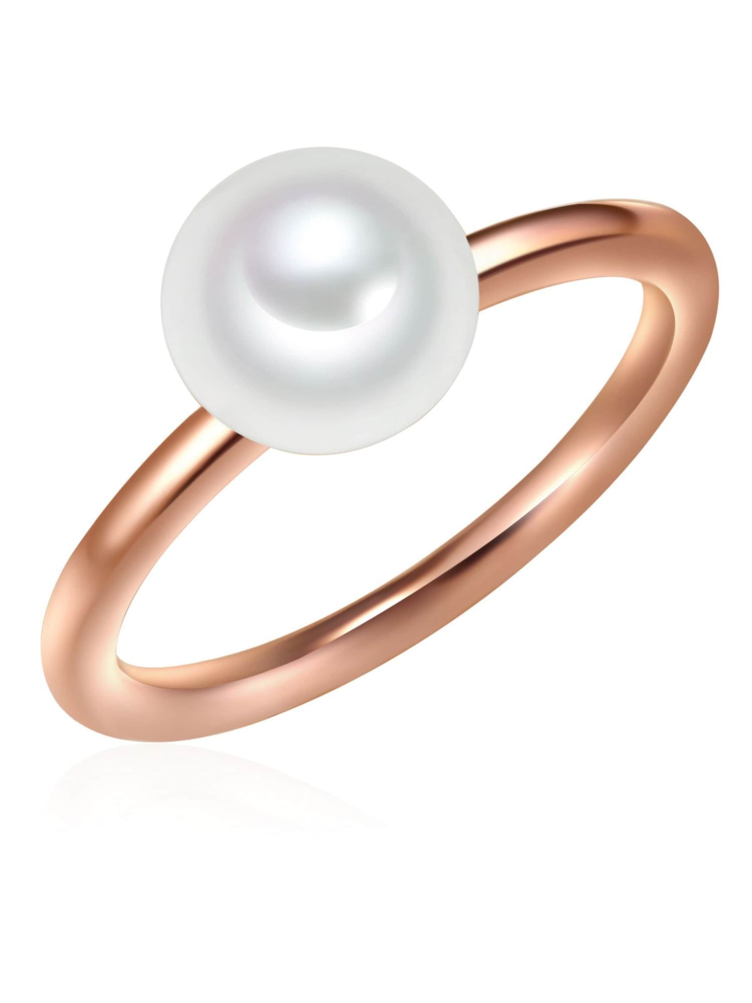 Valero Pearls Ring in Gold: front