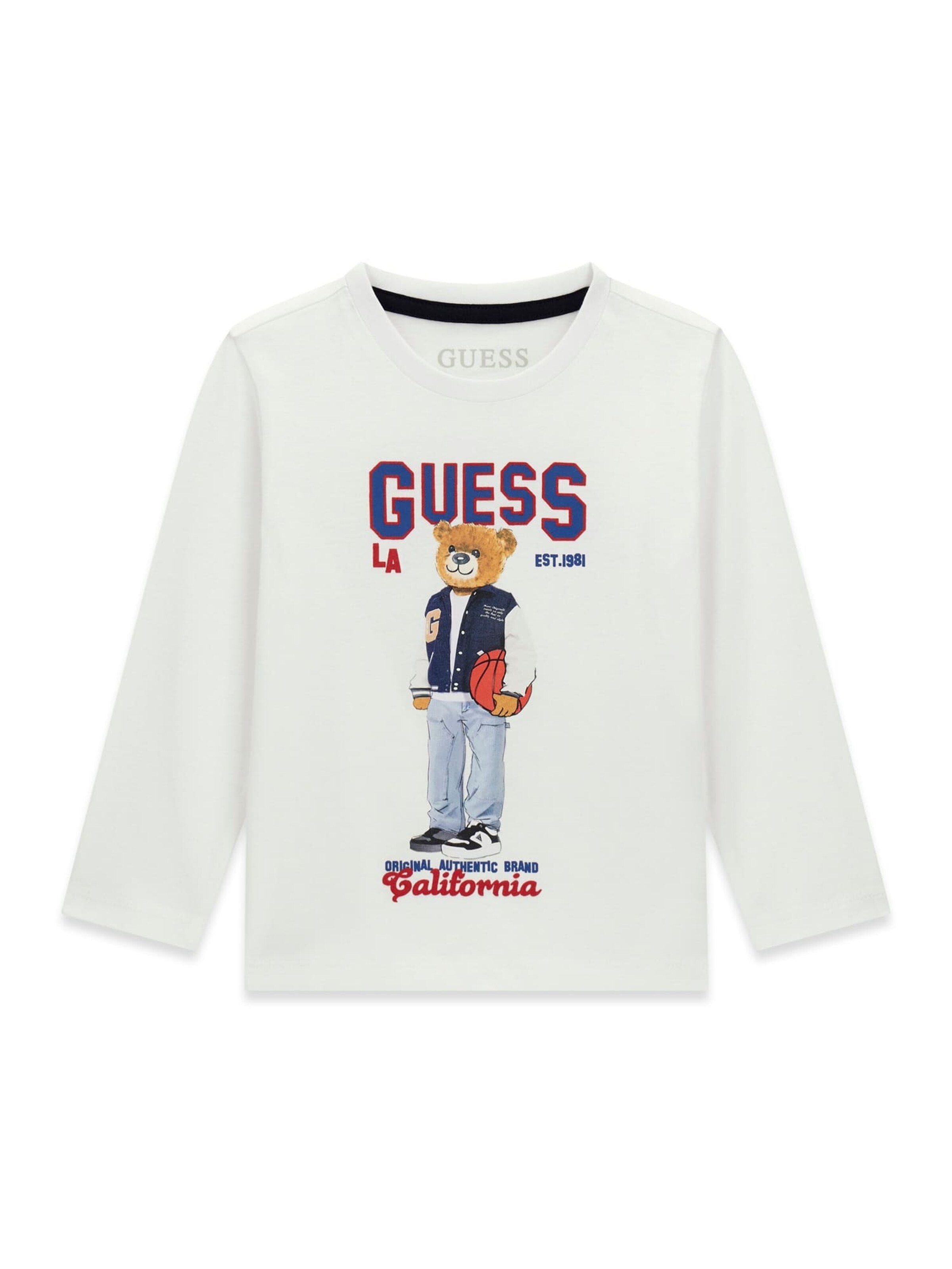 GUESS Shirt in 80 in Dark blue / Red / White, Item view