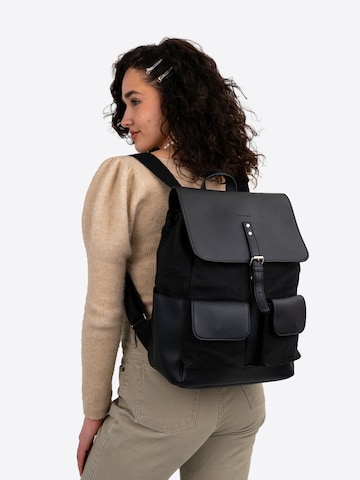 Expatrié Backpack 'Laurent' in Black