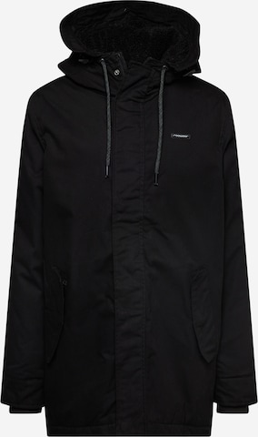 Ragwear Between-Season Jacket 'SMITH' in Black: front