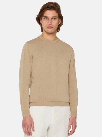 Pullover di Boggi Milano in beige: frontale