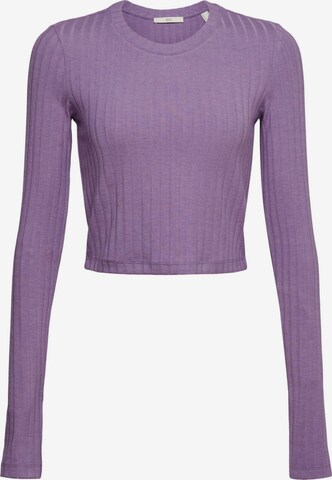 ESPRIT Majica | vijolična barva: sprednja stran