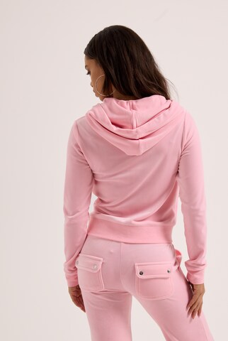 Juicy Couture Petite Tepláková bunda 'ROBERTSON' - Ružová