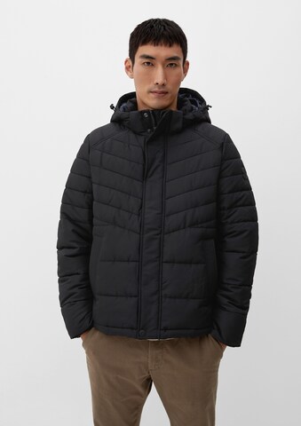 s.Oliver Between-Season Jacket in Black: front