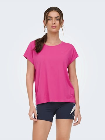 ONLY PLAY Performance Shirt 'ONPAUBREE' in Pink: front