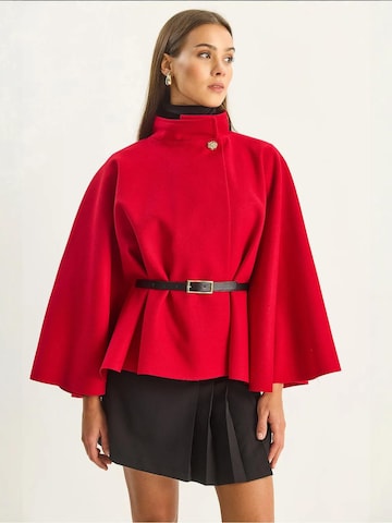 Veste mi-saison Bianco Lucci en rouge