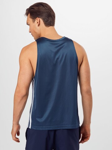 ADIDAS SPORTSWEAR Skinny Sporttop in Blau