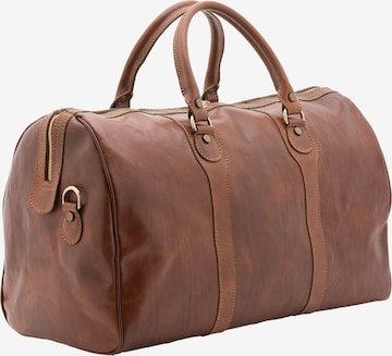 Viola Castellani Reisetasche in Braun: Vorderseite