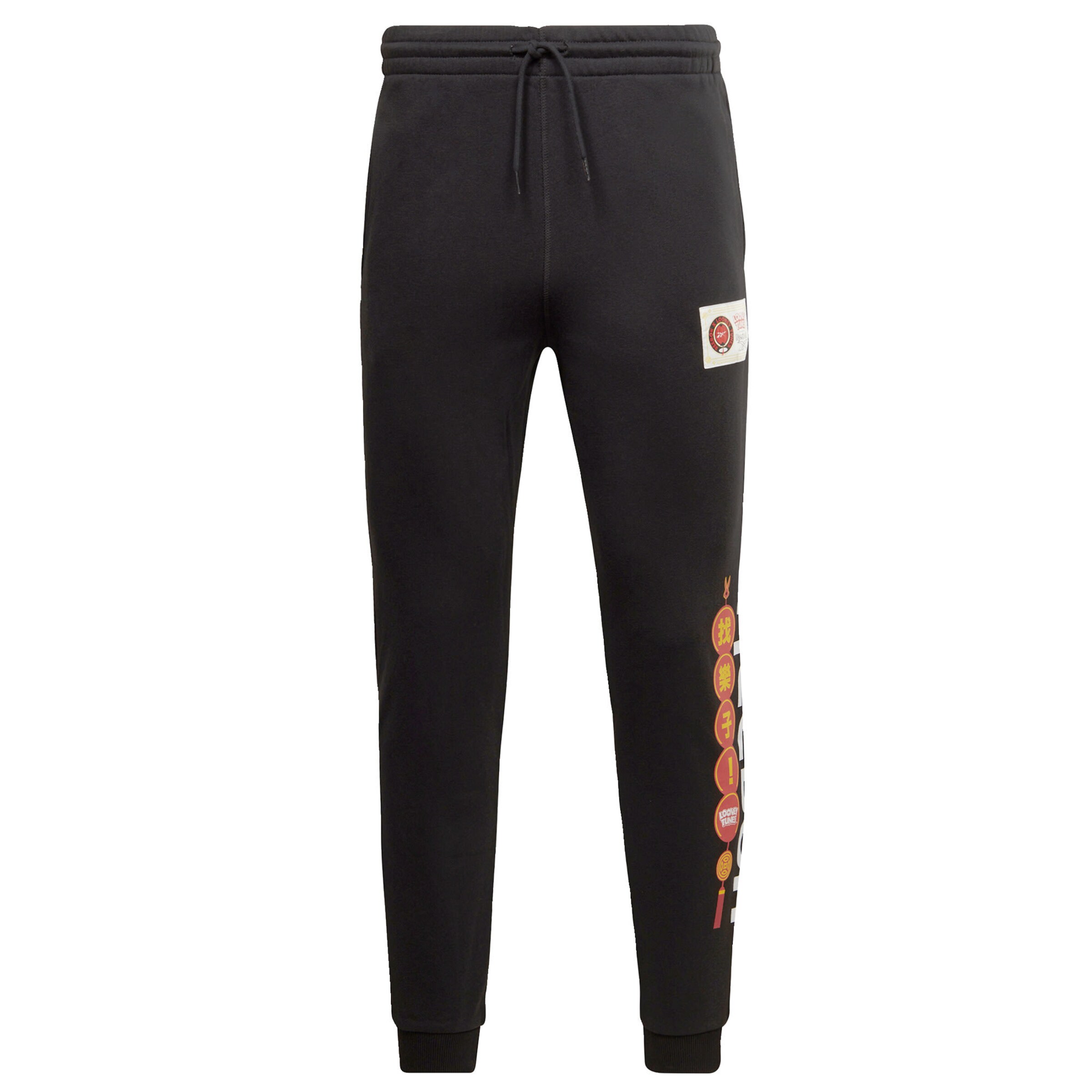 Reebok Tapered Pants 'Looney Tunes' in Black: front