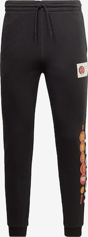 Reebok Tapered Pants in Black: front