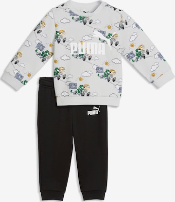PUMA Костюм для бега в Серый: спереди