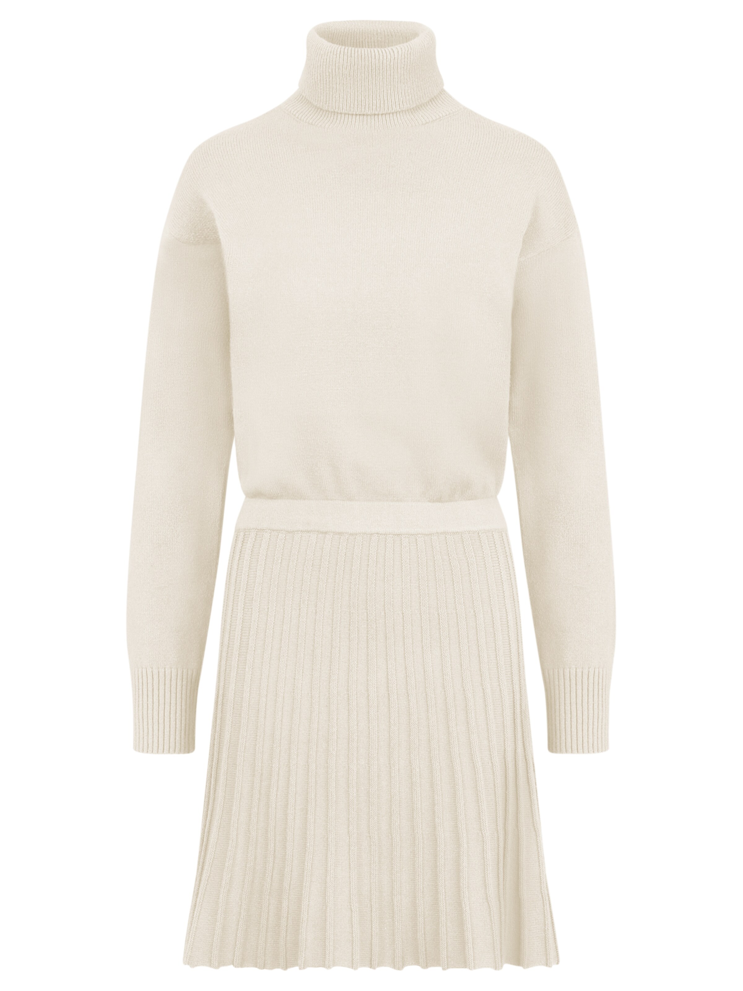 APART Strickkleid in Beige: Vorderseite
