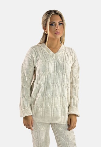 Tenue d'intérieur Elara en beige