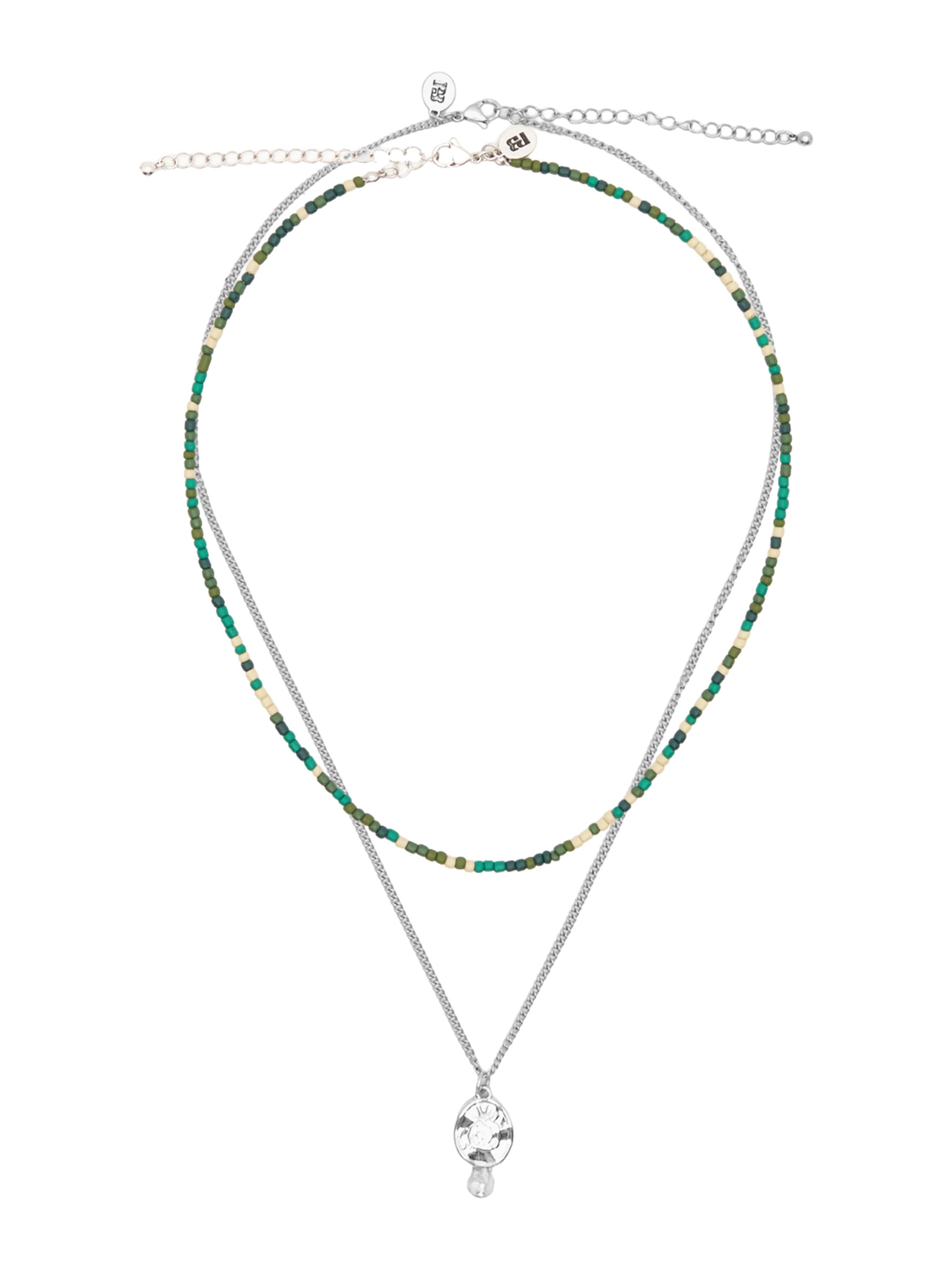 Collana di Pull&Bear in verde: frontale