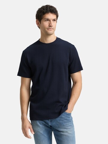 TOM TAILOR Shirt in Blue: front