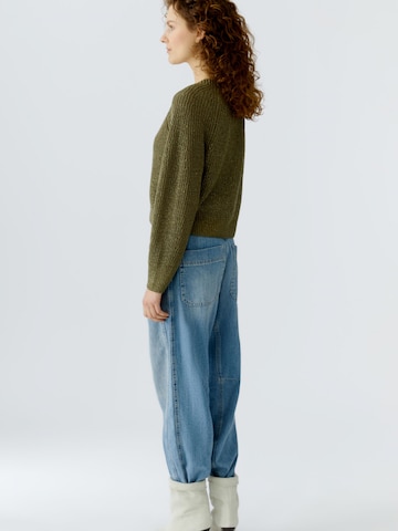 OUI Knit Cardigan in Green