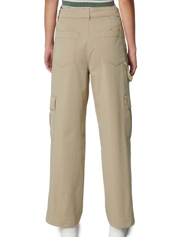 Marc O'Polo DENIM Loosefit Cargobroek in Beige