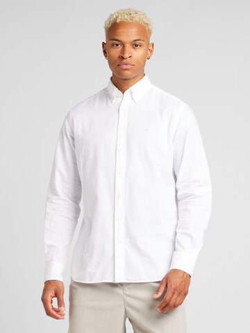 Hackett London Regular Fit Hemd in Weiß: Vorderseite