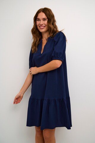 Robe 'Edith' Kaffe en bleu : devant