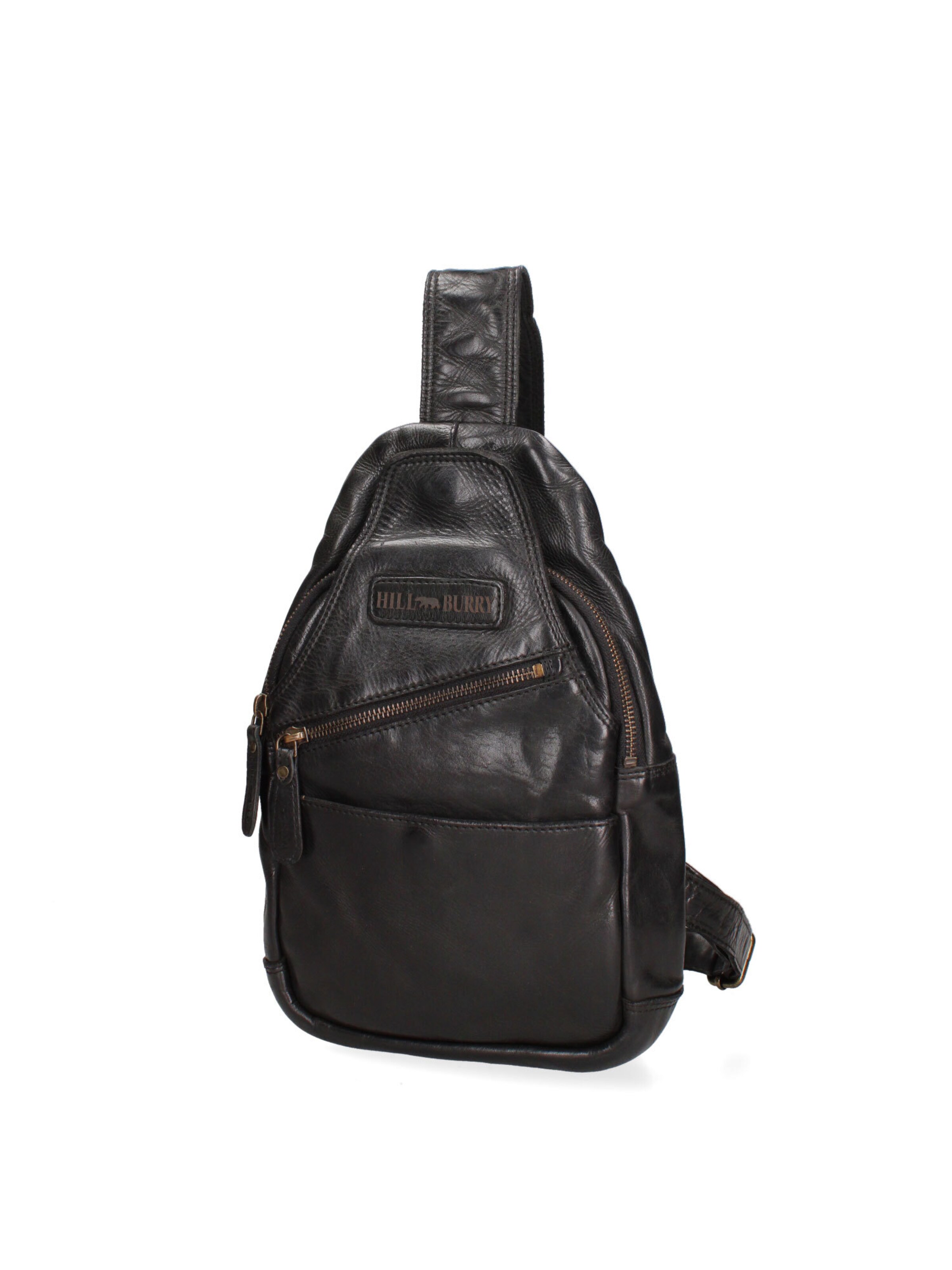 Marsupio di HILL BURRY in nero: frontale
