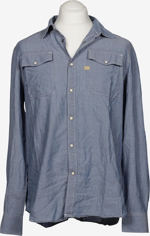 G-STAR Hemd XL in Blau: Vorderseite