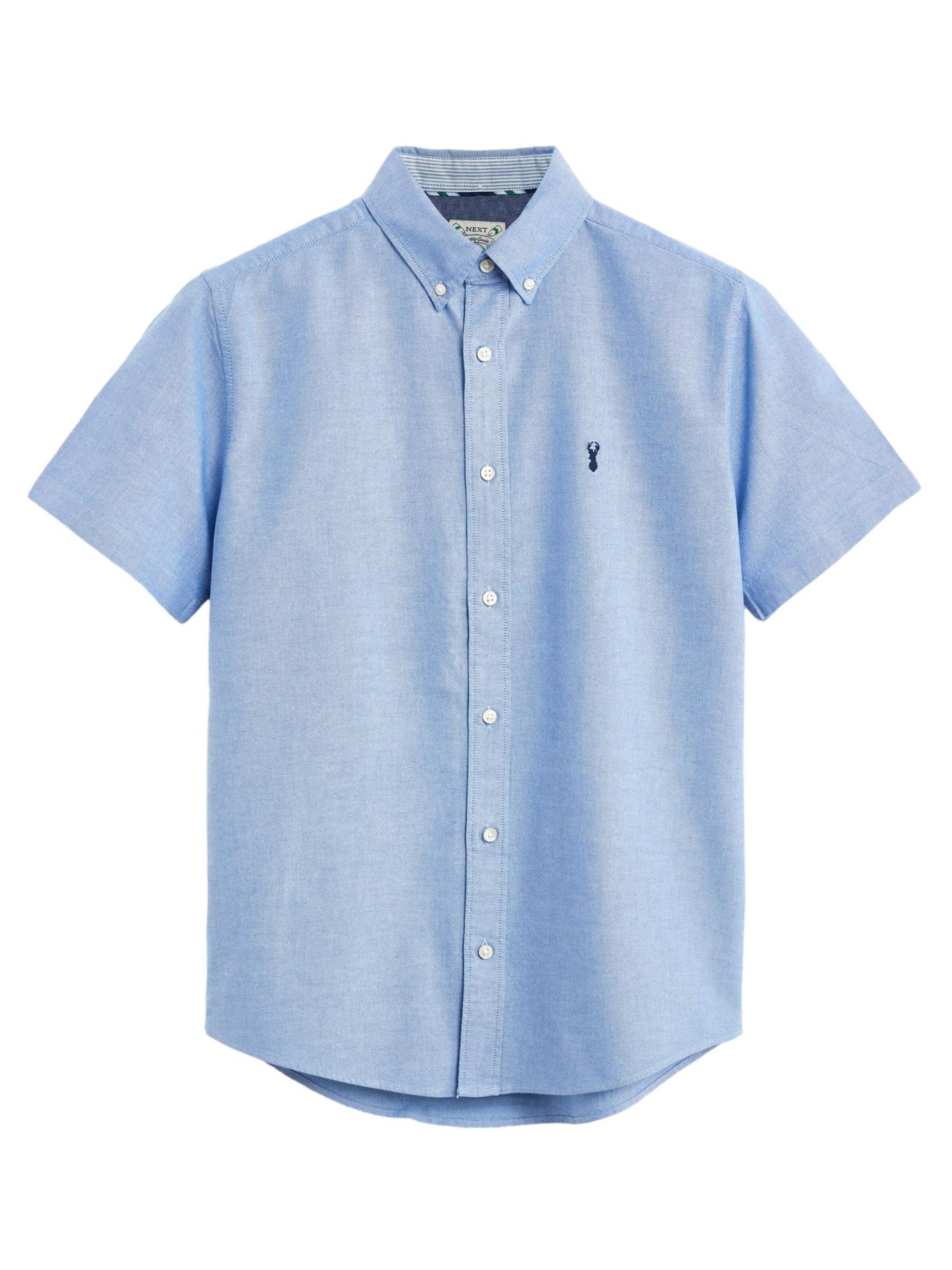 Next Overhemd in Blauw: voorkant