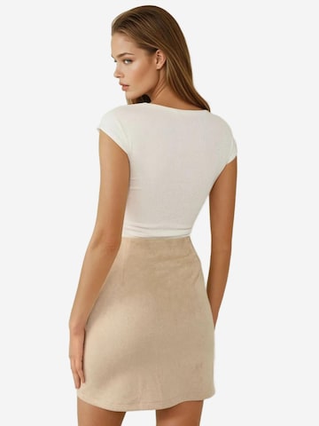 Hiccup Rok in Beige