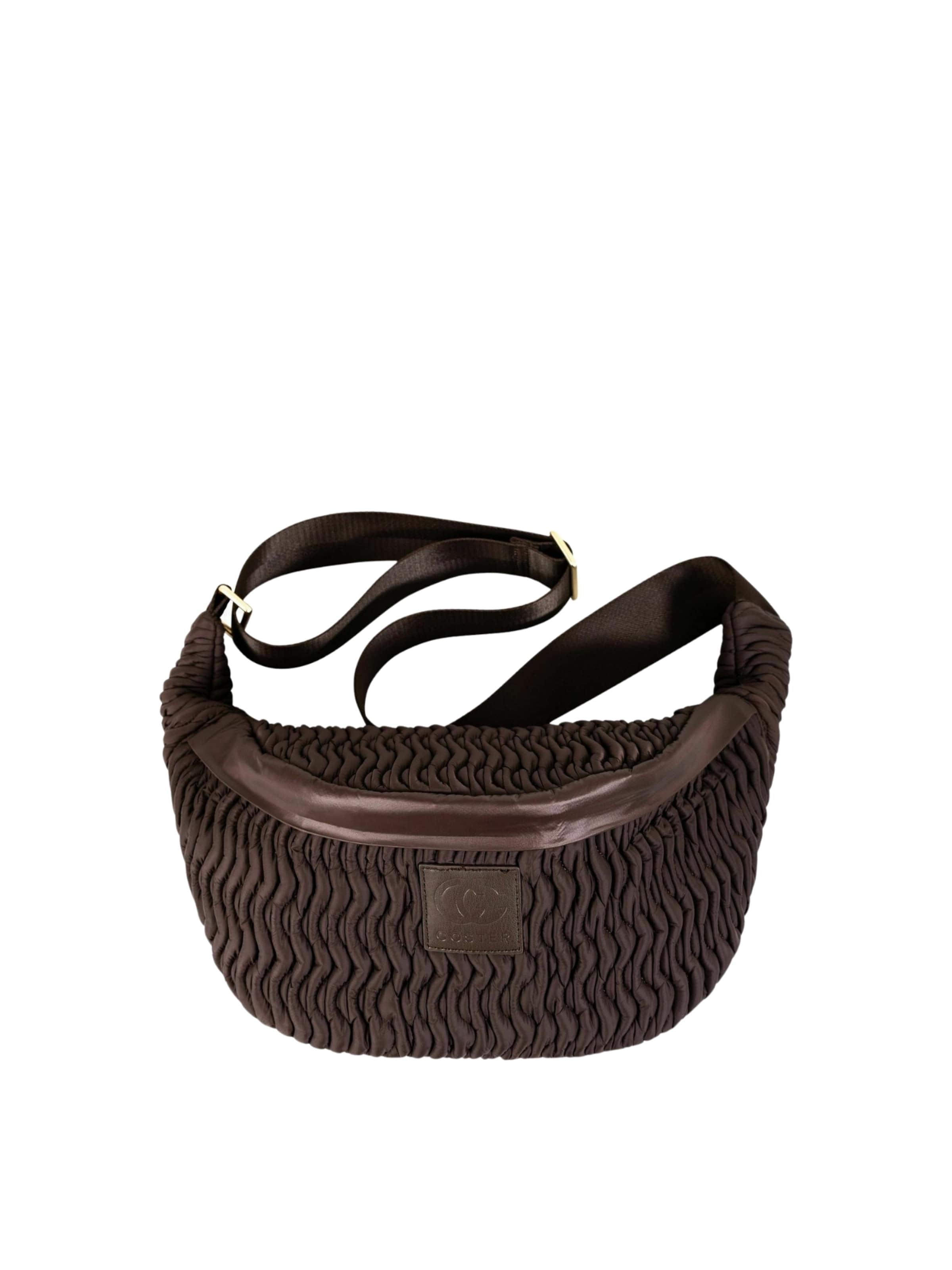 Coster Copenhagen - Shopper ' Quilted ' en marrón: frente