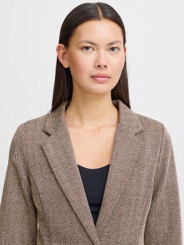 ICHI - Blazer 'KATE' en marrón