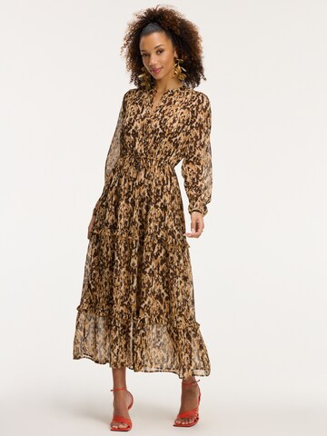 Shiwi Sukienka 'JADE LEOPARD' w kolorze brązowy